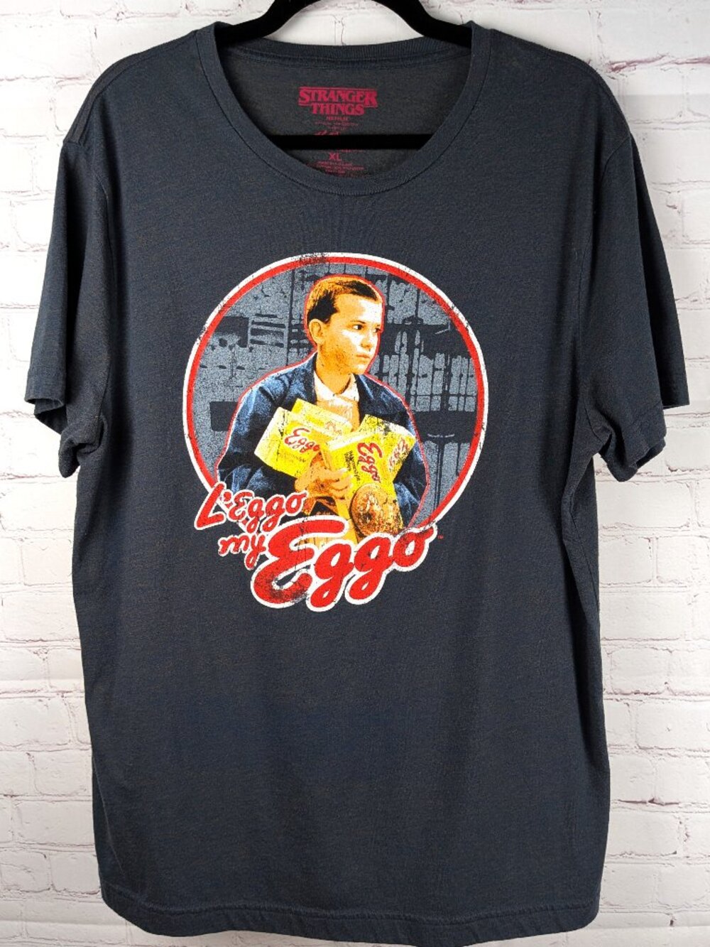 Stranger Things Eleven L'Eggo My Eggo Tee XL